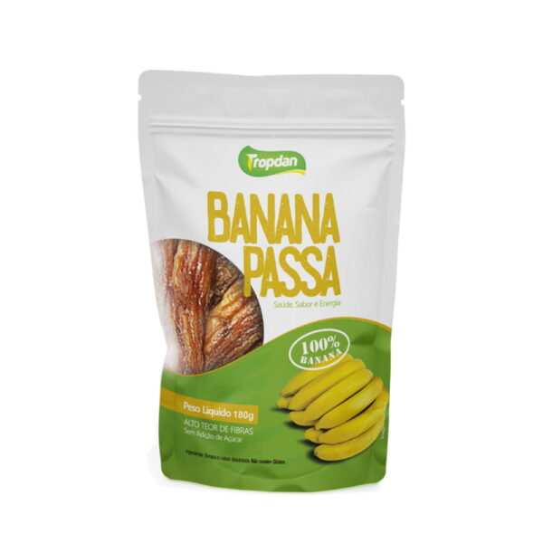 Banana Passa Pacote 180g 1