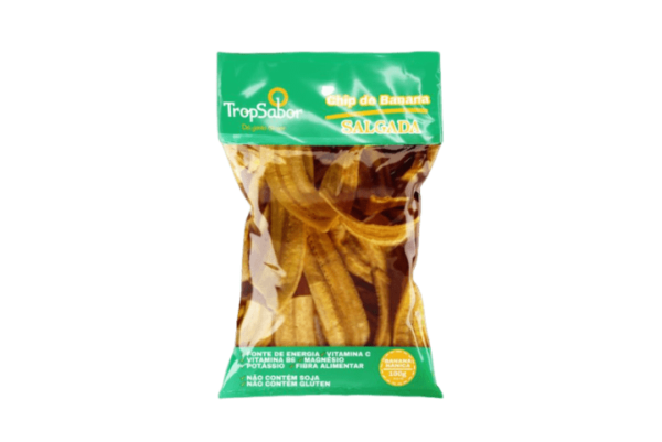 Banana Chips 100g - Vegana sem Glúten 1