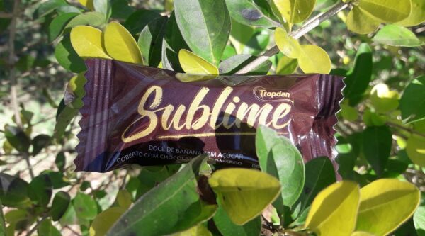 Sublime - Doce De Banana S/ Açúcar Coberto Chocolate Meio Amargo Display 30 unidades 4